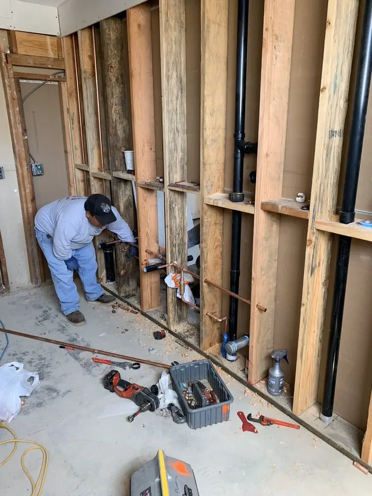 Commercial rough-in plumbing for Commercial Plumbing in Chamblee